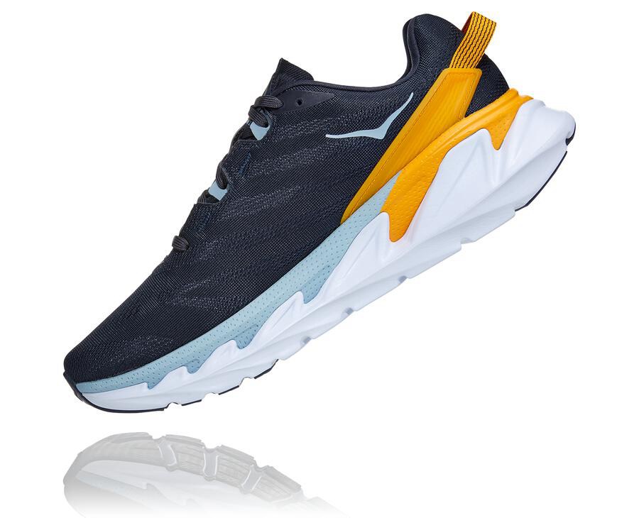 Hoka One One Running Shoes Mens Navy/White - Elevon 2 - 05129KSCF